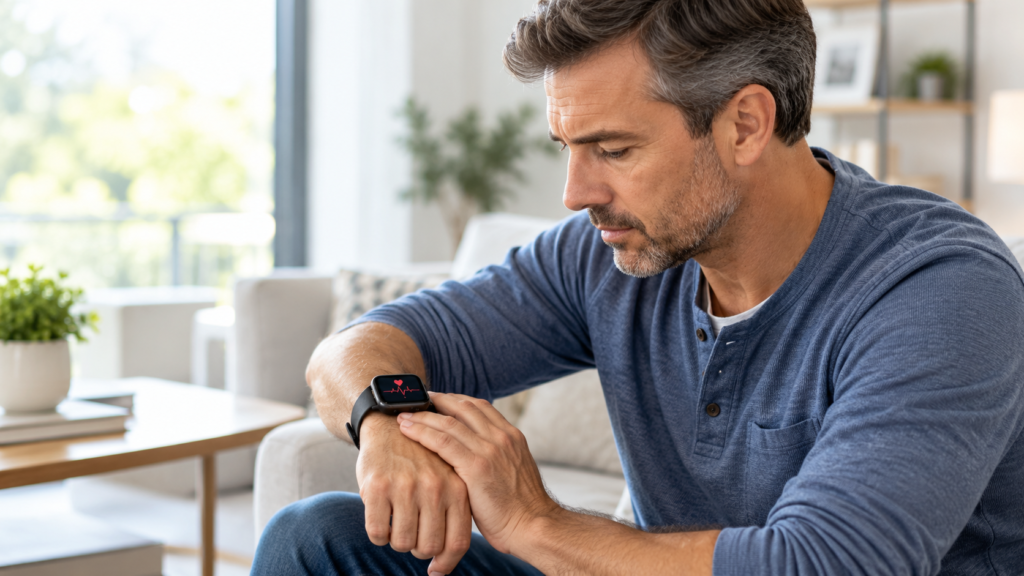 smartwatch avisou arritmia